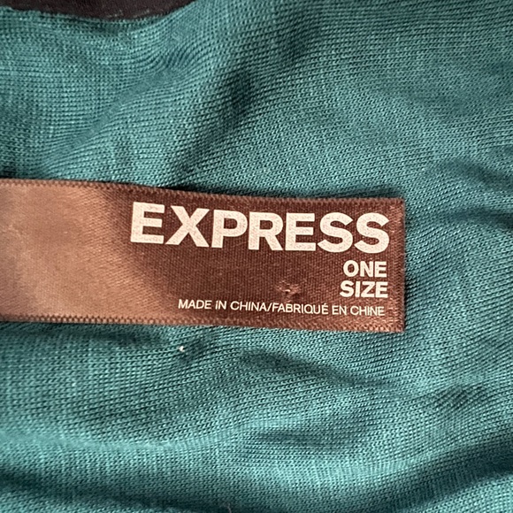 Express Chiffon and Knit Infinity Scarf - Picture 8 of 9